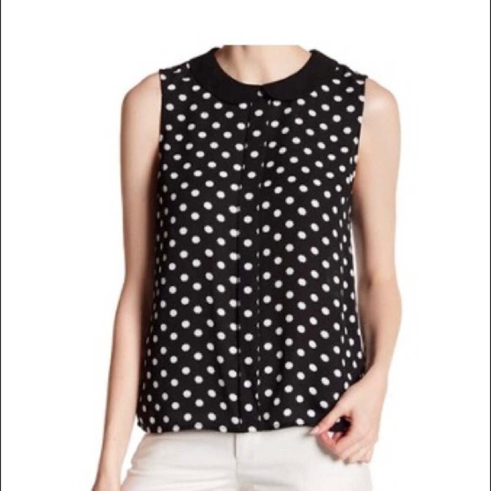 Peter Pan collar tank